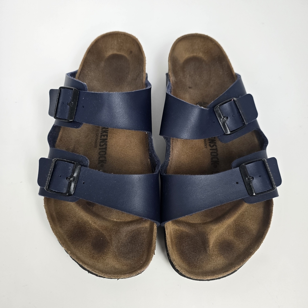 Birkenstock Arizona Men's Navy Blue Sandals Sz 47